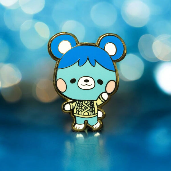 Bluebear Enamel Pin