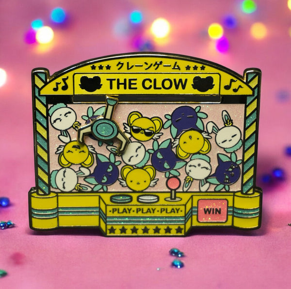 The Clow Claw Machine Enamel Pin