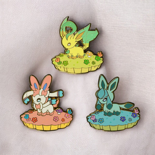 Eeveelution Island Enamel Pins