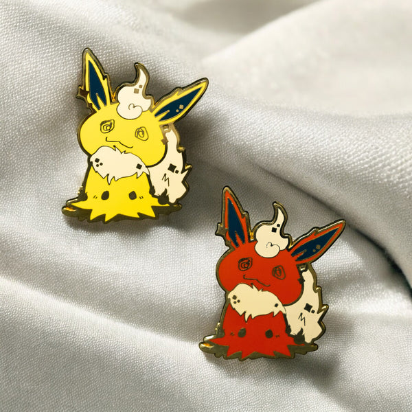 Flareon Mimikyu Enamel Pin