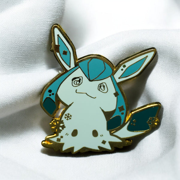 Glaceon Mimikyu Enamel Pins