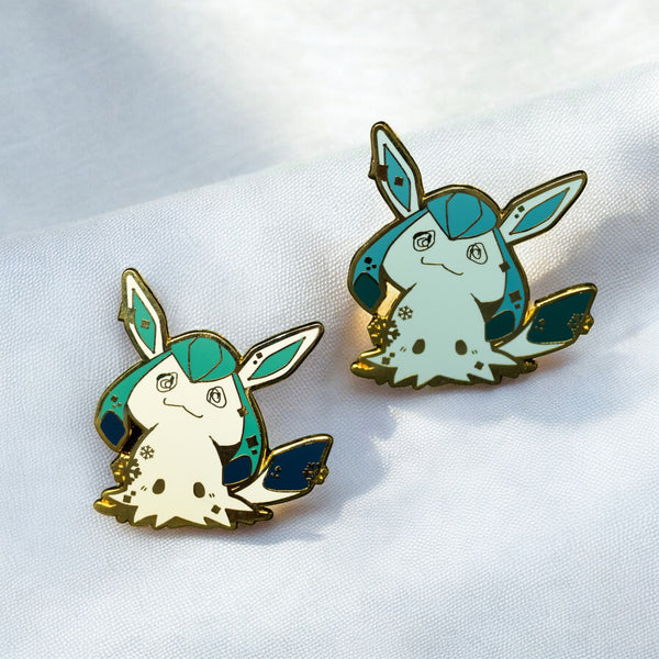 Glaceon Mimikyu Enamel Pins