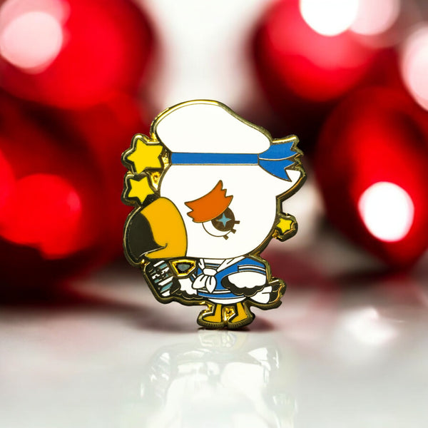 Gulliver Enamel Pin