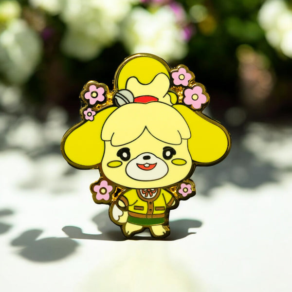 Isabelle Enamel Pin