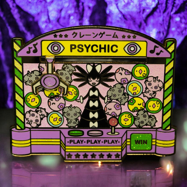 Psychic Type Claw Machine Enamel Pin