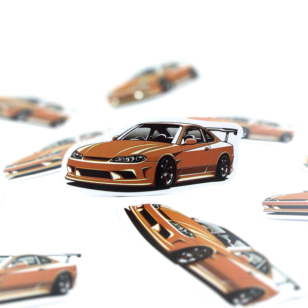 Nissan s15 orange