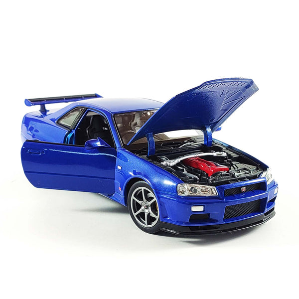 Nissan R34 GTR - 1:24 scale